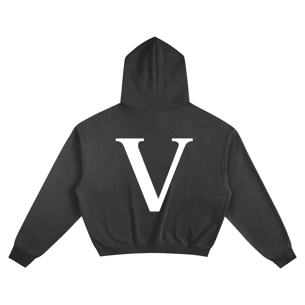 Unisex Cotton Cropped Hoodie